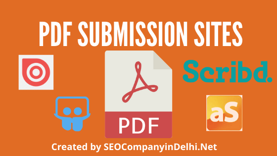 Top 100 PDF Submission Sites List For SEO 2020 With High DA