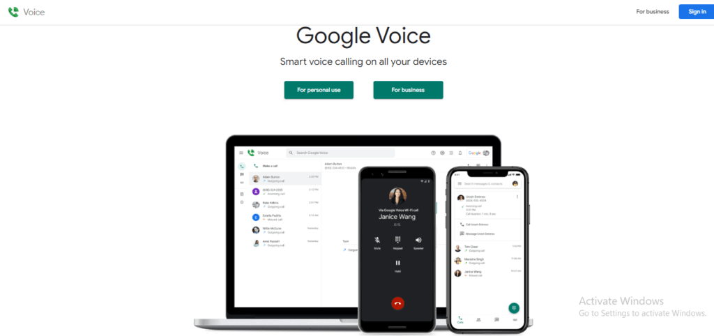 voice.google