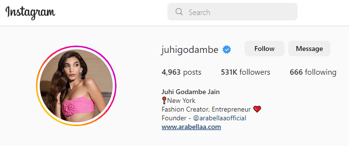 Juhi Godambe (@juhigodambe) instagram