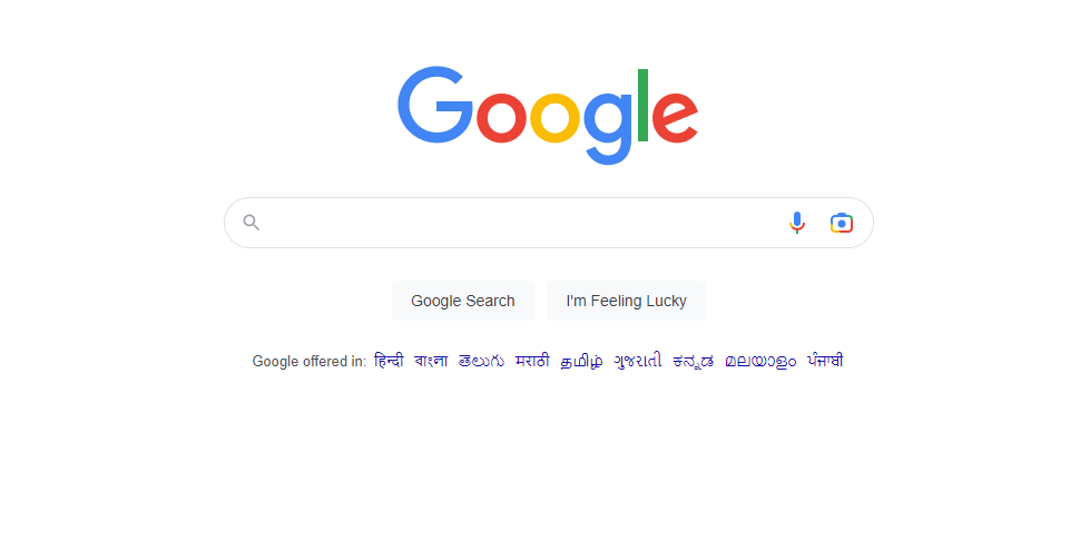 Google Search engine